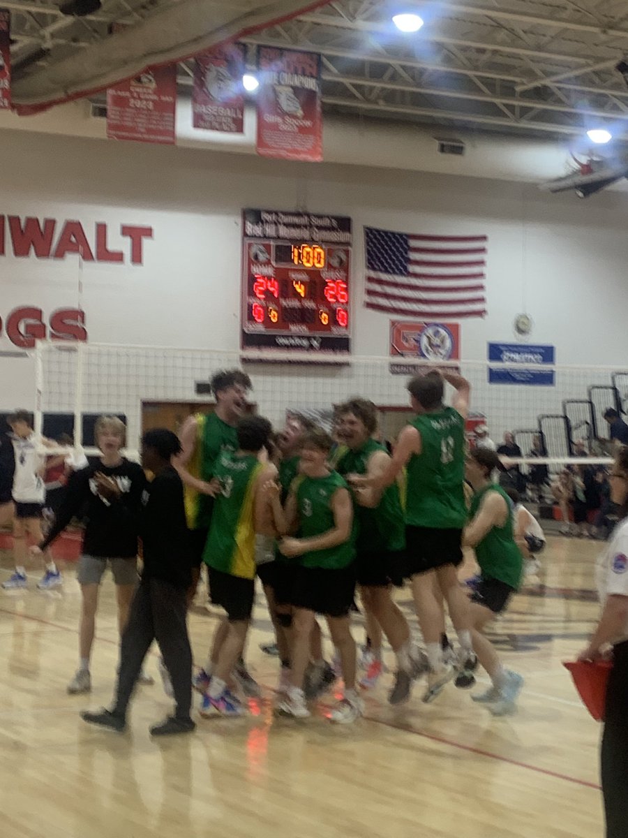 The Panthers advance to the district championship! They defeated #1 seed St. Dominic in 4. Great job, fellas! <a href="/fznvolleyball/">FZN Volleyball 2021</a>