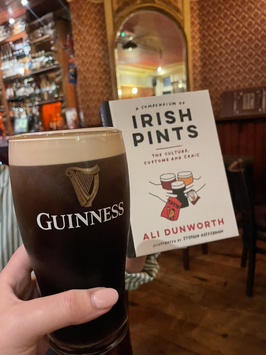 Congratulations @ThatAliceCooks on the launch of this brilliant book 👏 #IrishPints