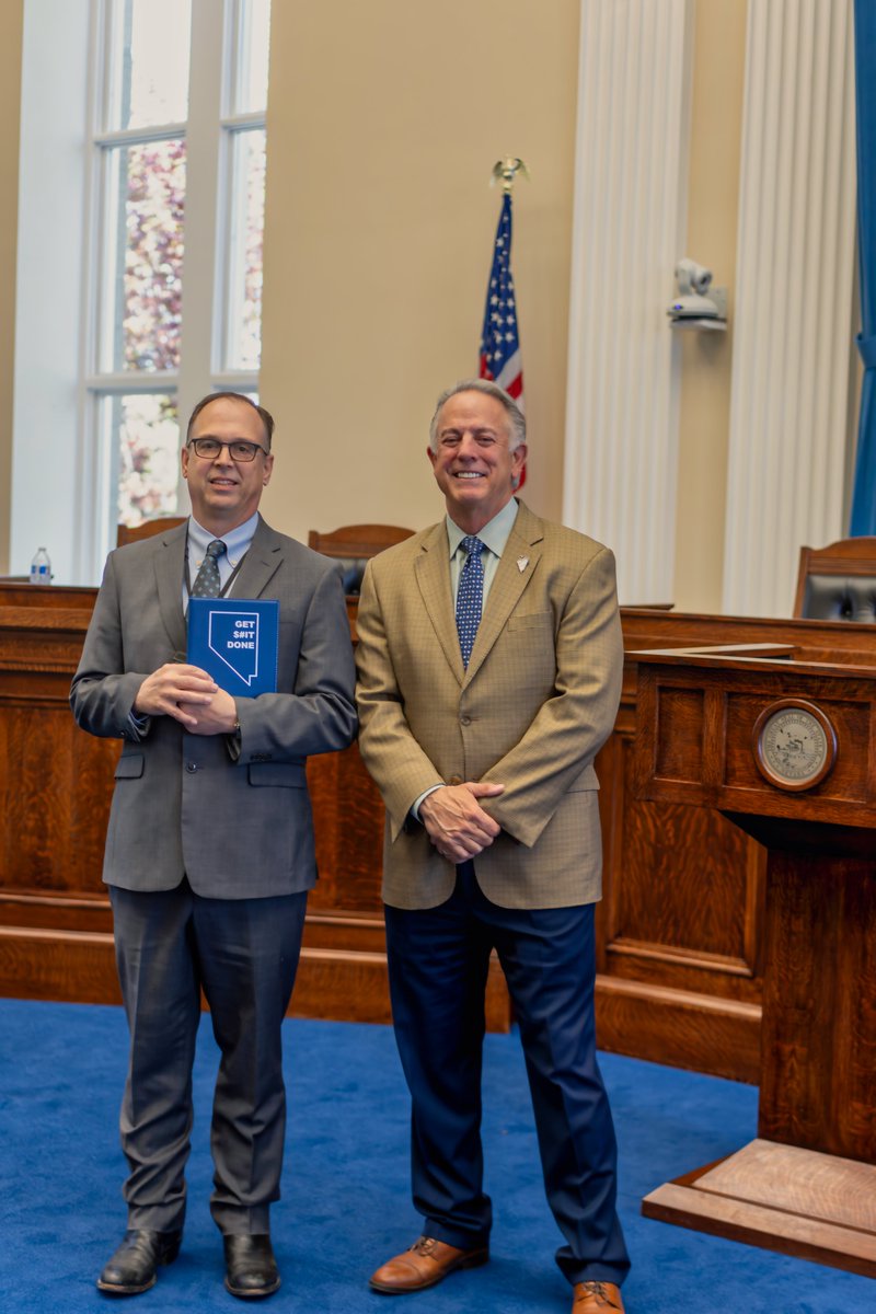 The OCIO is thrilled to announce that our IT team was recognized by the Governor @JoeLombardoNV  as part of Nevada State Employee Appreciation Week!  Join us in celebrating and thanking our IT team for their hard work and dedication to keeping our state network connected.