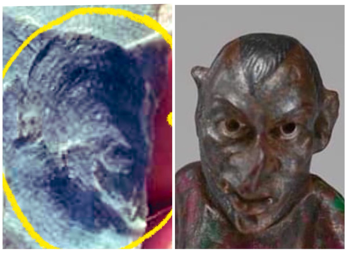Right is a 2nd century BCE Roman statuette. 
These are the same creature 
Rakshasa 
Hindu demon vampire 
The Vedas are true