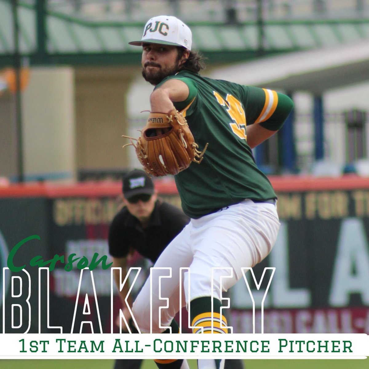 Dragon Baseball (@pjcbaseball) on Twitter photo Congratulations to Carson Blakeley on being named 1st Team All-Conference Pitcher!
<a href="/BlakeleyCarson/">Carson Blakeley</a> | 1st Team P
#PJCbaseball #BuiltDifferent Congratulations to Carson Blakeley on being named 1st Team All-Conference Pitcher!
<a href="/BlakeleyCarson/">Carson Blakeley</a> | 1st Team P
#PJCbaseball #BuiltDifferent
