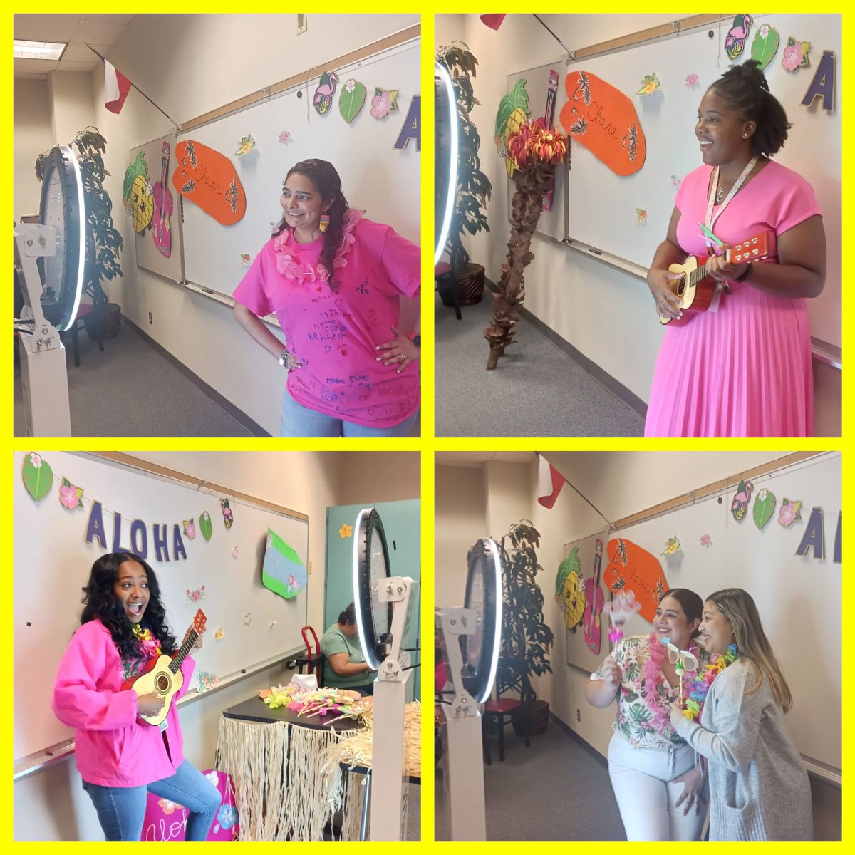 CreaMemorias's tweet image. Had a great time with Boone Elementary staff during their staff appreciation celebration🐠🏝🥥
#photoboothfun
#behindthescenes
#photoboothrental
#StaffAppreciation 
#Alief