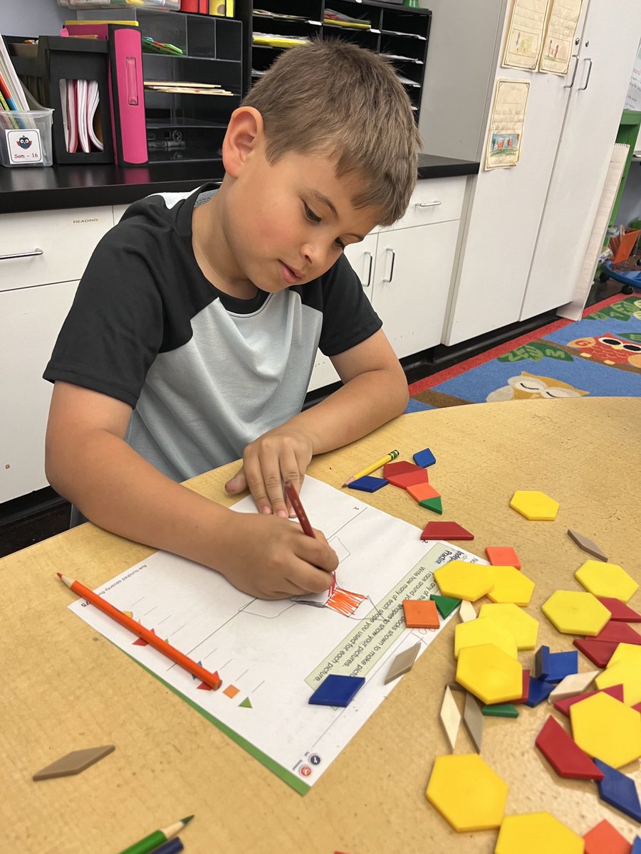 Shapes, shapes, shapes. What can we create? # woodwardway