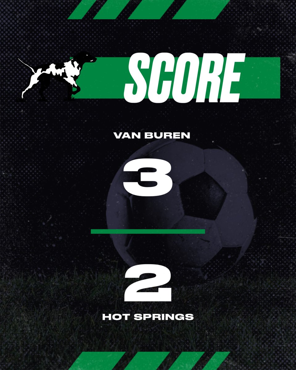 FINAL! @VBHSboyssoccer advances to the 2nd round with their 3-2 win over Hot Springs! They will play Searcy tomorrow, 12:00 at Lakeside Rams Field!