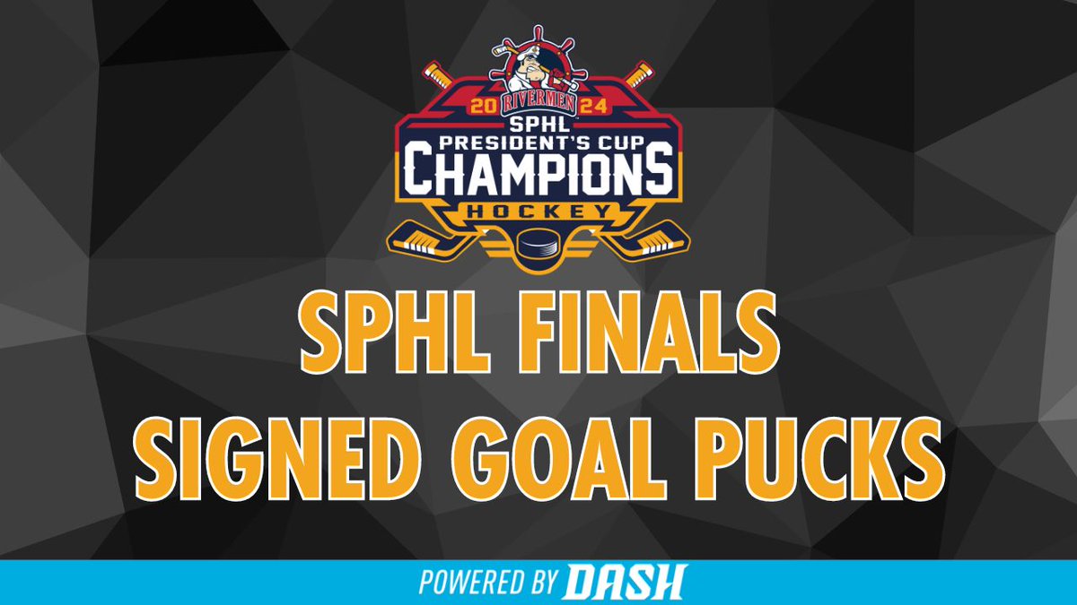 Rivermen goal pucks auction from GAME 1 of the FINALS ends in ONE HOUR! Bid Now to own a piece of history 👉 fans.winwithdash.com/team/peoriariv…