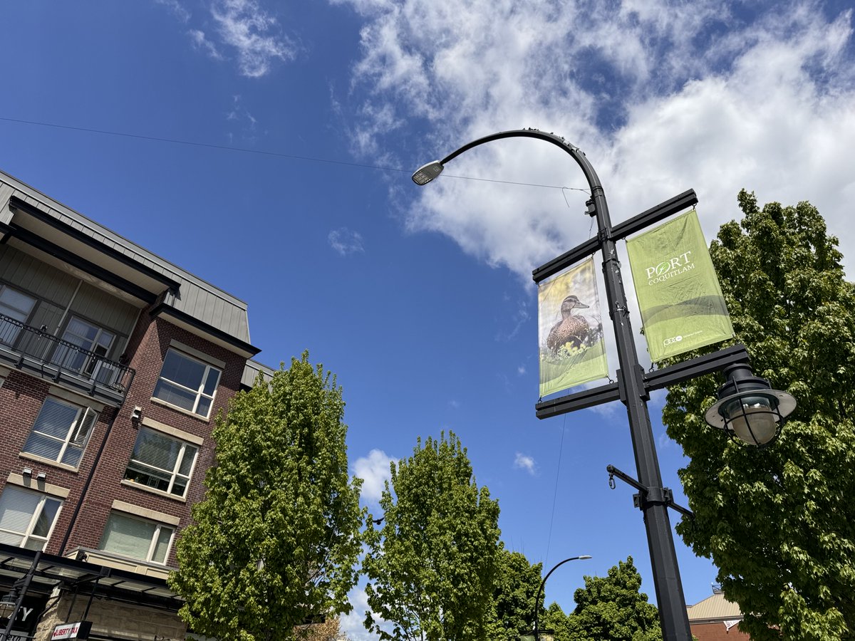 Hello new street banners! 😍 Showcasing the natural beauty of our community, featuring photos by local photographers!

Want to submit your own beautiful photo of Port Coquitlam for next year's calendar, street banners, and more?

Submit ➡ portcoquitlam.ca/photos

#PortCoquitlam