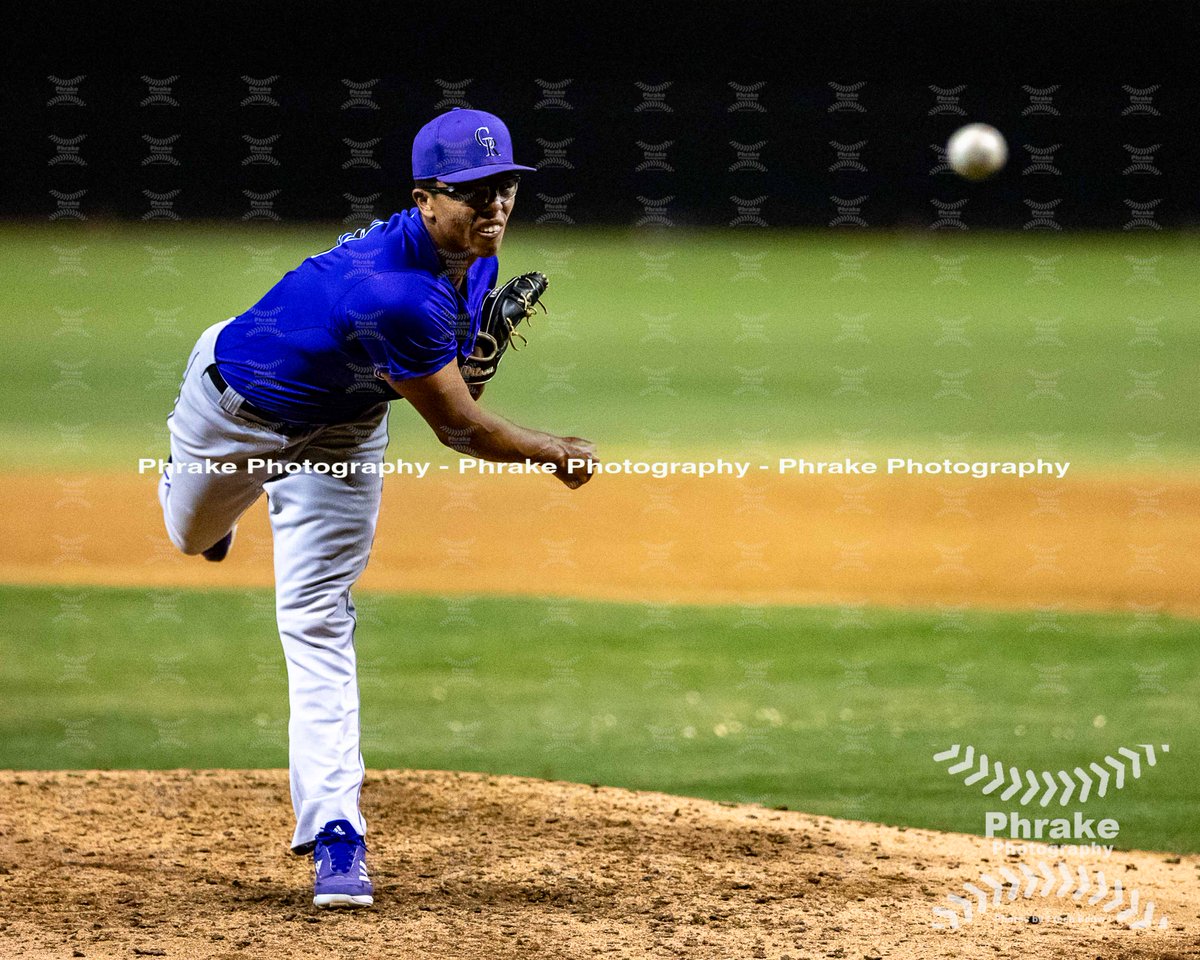 Yanzel Correa (76) RHP Rockies 2023 18th rnd PR @IBAHS1 @BeisbolPR #rockiesbaseball #rockies #coloradorockies #losrockies @roxmilbreport @rockies_fanly @PurpleRow @RockiesCensus @RockiesFutures #ArizonaComplexLeague #ACL