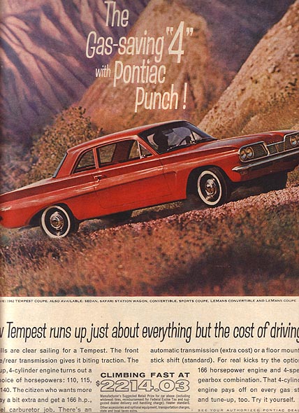 #Vintage Ads category highlight of the day:
Pontiac Tempest, GTO & LeMans Ads:  bit.ly/TempestGTOLeMa…
These include ads for the #Pontiac Tempest, GTO & LeMans from the 1960's. 🚗📄

#vintageadvertising #vintageads #cars #Tempest #GTO #lemans #forsale #1960s #ads #advertising