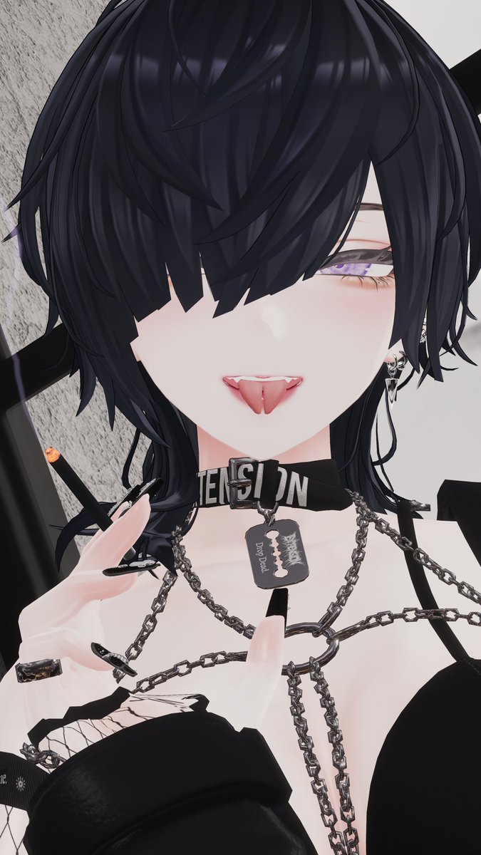 おはよ🦇💜✨
#VRChat  #Shinra3D #Σs