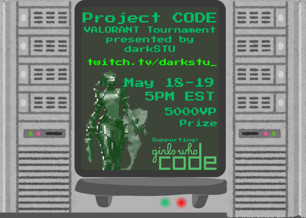 Announcing “Project Code” presented by yours truly! 

A charity event for my senior project, we’re supporting @GirlsWhoCode to try and make a difference in getting more females in IT Fields! 

More Information & Signups below!