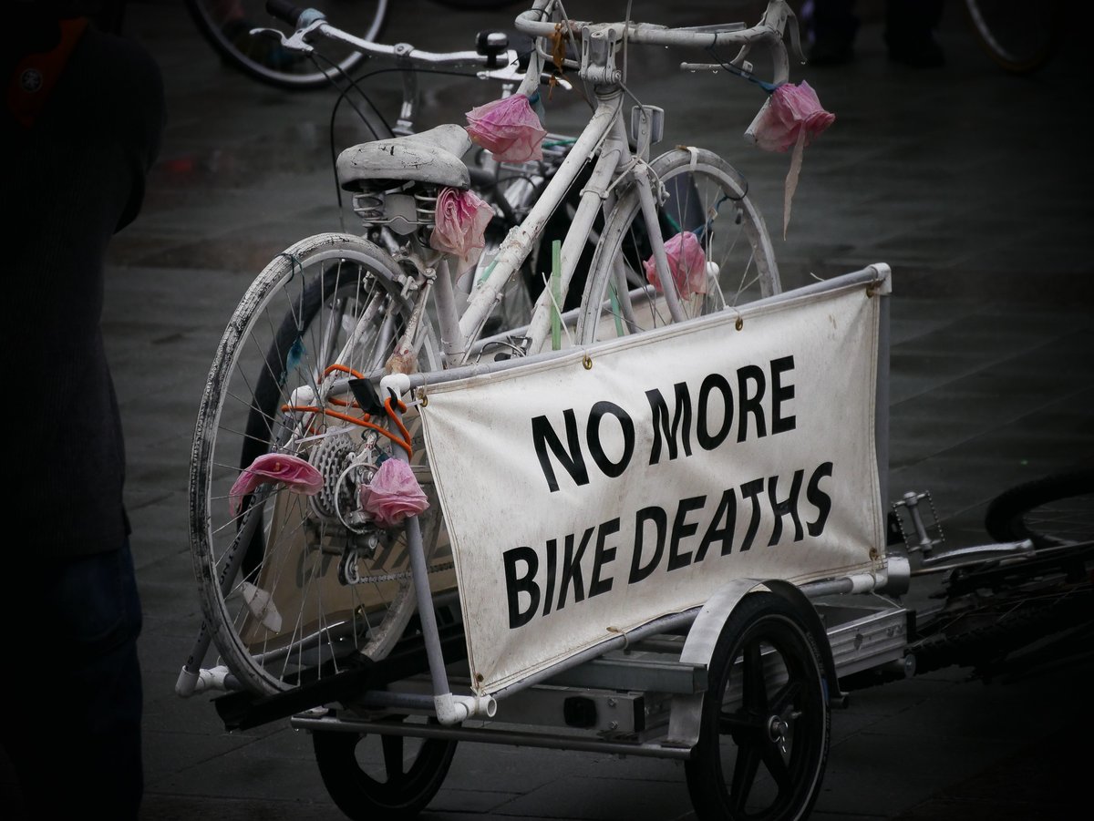 The 20th Philly Ride of Silence is Wed, 5/15 at 6:30pm. The silent memorial ride occurs rain or shine. We invite attendees to wear white shirts and/or to make their own 'No More Bike Deaths' signs. More info + RSVP: …coalition.secure.nonprofitsoapbox.com/ros24