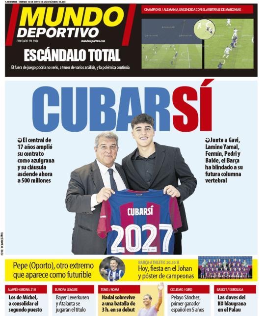 👋 ¡Buenos días! 🗞️ Así vienen las portadas de la prensa deportiva de hoy 📺 #Golazo