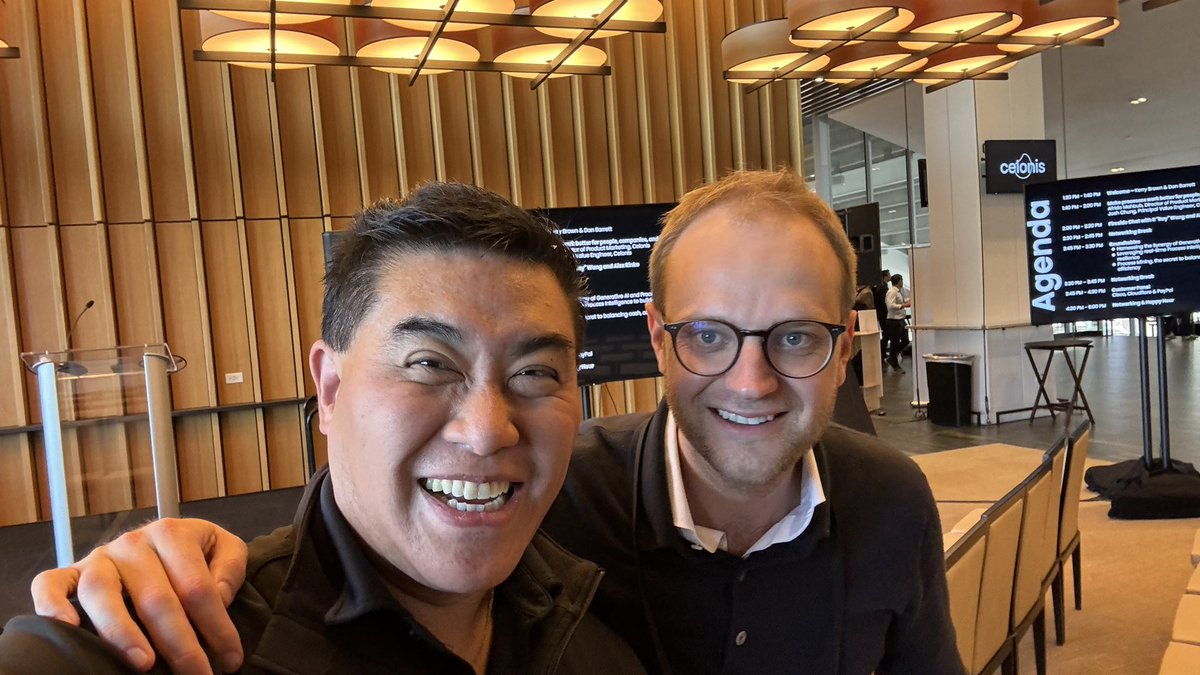 MyPoV: here with @Celonis CEO and CoFounder @alexanderrinke 

We talked about the future of AI and process mining and more.