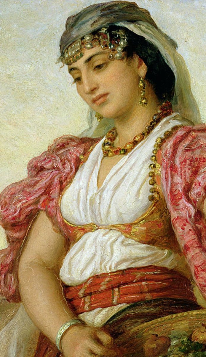 A Woman from Algiers 1871- John Evan Hodgson, peintre britannique, 1831_1895
#artwork #art #oilpenting #algeria #الجزائر