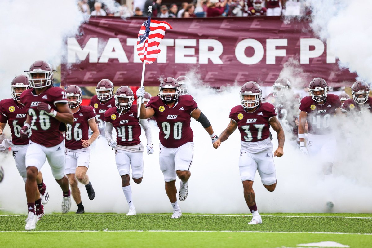 #AGTG I am blessed and thankful to receive an offer to Eastern Kentucky University!! @Cox83Caleb @CoachBryanLamar @zaymartin2410 @BCWright52 @coachtf @nickgrosso_1 @Qfalk @CoachM_Gray @recruitcoachmc @RecruitGeorgia @RustyMansell_