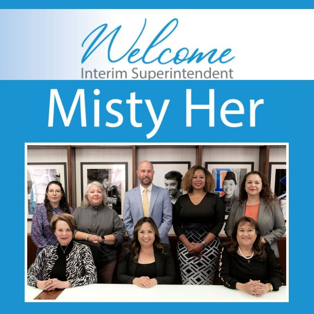 We're thrilled to introduce Misty Her as our new Interim Superintendent! She'll be guiding our district through this transition period as we search nationwide for a permanent superintendent. Get to know her better by clicking buff.ly/3ydG9qU