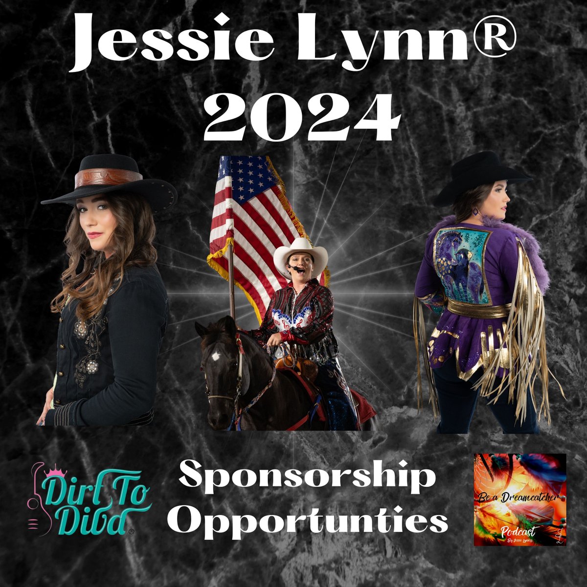 .@JessieLynnJL says: 2024 Sponsorship Opportunities Now Available at jessielynn.net ! Have you wanted to take your business, product, or fan reach to next level? Then consider sponsoring Dirt to Diva Productions very own, Jessie Lynn®!