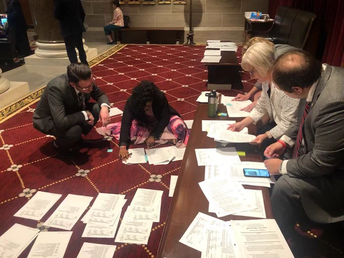 Image from MO State Rep Chantelle Nickson-Clark (@RepChantelle)
