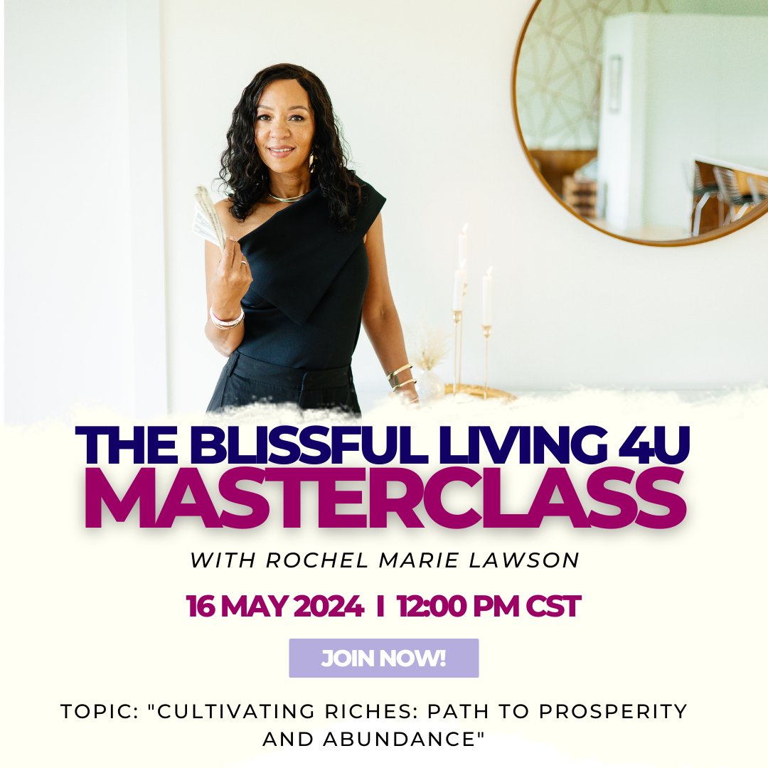 Hey unstoppable women! are you ready to unlock the Path to Prosperity and Abundance?

Join us for "Cultivating Riches: A Path to Prosperity and Abundance," a transformative 30-minute masterclass that blends Ayurvedic wisdom with practical steps to financial abundance.

Imagin ...