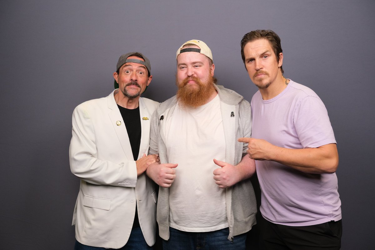 Soo I got to Meet @ThatKevinSmith n @JayMewes  last weekend. 

Such a great time meeting these guys!! #JayAndSIlentBob