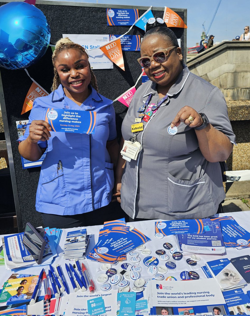 Amazing celebration of #NursesWeek @GSTTnhs on a sunny day was just perfect! It was lovely to be with my community @GSTT_ILS. I engaged with my deputy director of Nursing @AlividzaViv, who encouraged and had friendly chat with other staffs. Thank you for always supporting.