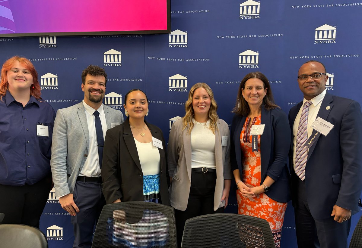 Amazing conference today hosted by the @NYSBA, making the case for #CivicsEducation in our schools. Honored to serve on a panel with educators and students discussing, “Where do we go from here?” @NYSUT @NYSchoolBoards @NYSchoolSupts