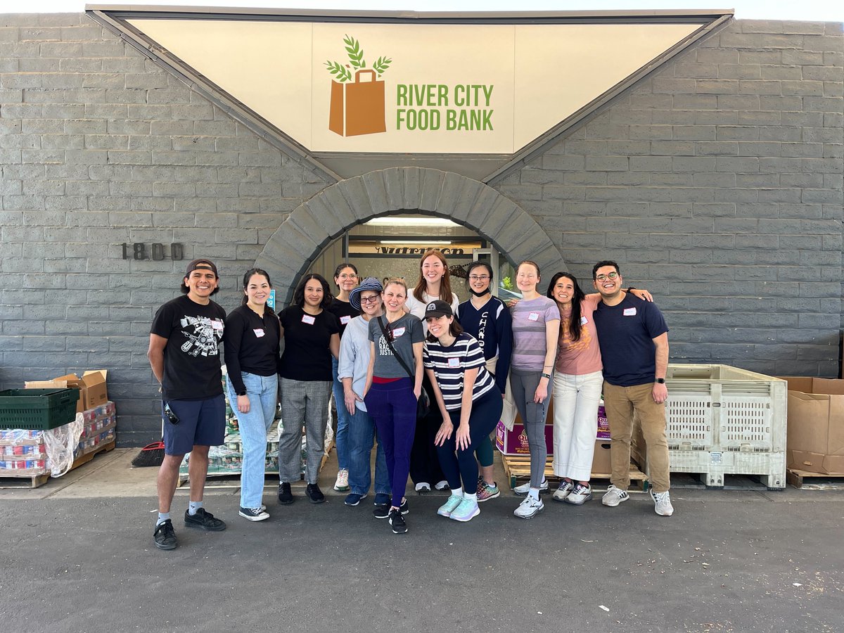 Our team spent the morning volunteering at River City Food Bank! We were excited for the opportunity to dedicate our time and effort to support our community in this meaningful way.