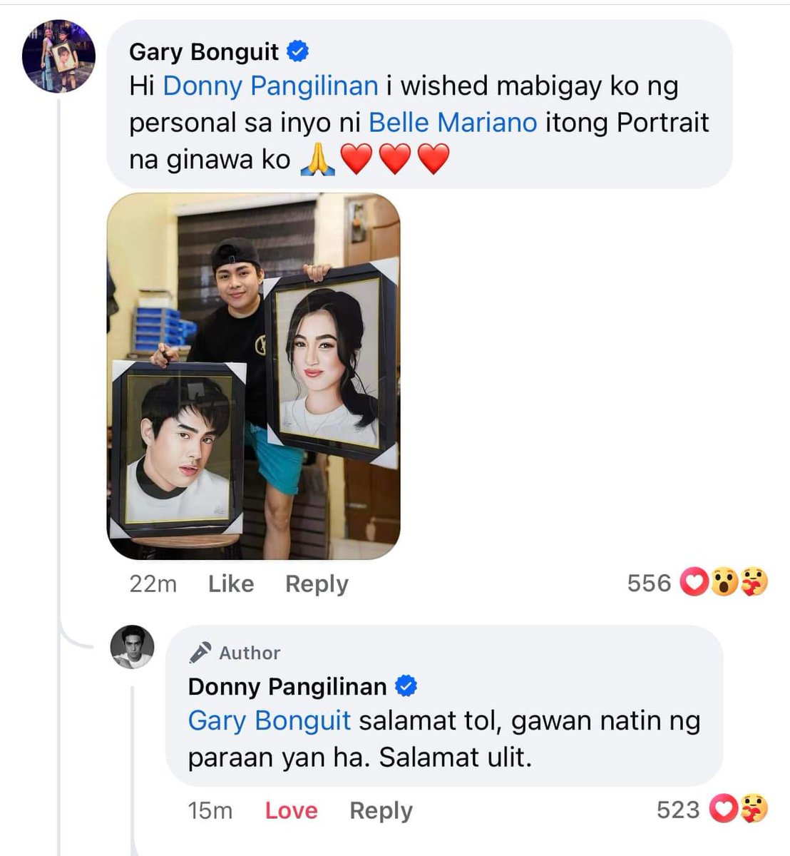 gii_bii_arts's tweet photo. GRABEEE tagal ko nagantay na mapansin 😭 sobrang worth it yung effort ko ❤️ #DonBelle #CBMLThePricelessFinale #DonnyPangilinan #BelleMariano #DONBELLEmpire https://t.co/T08S9ncLYe