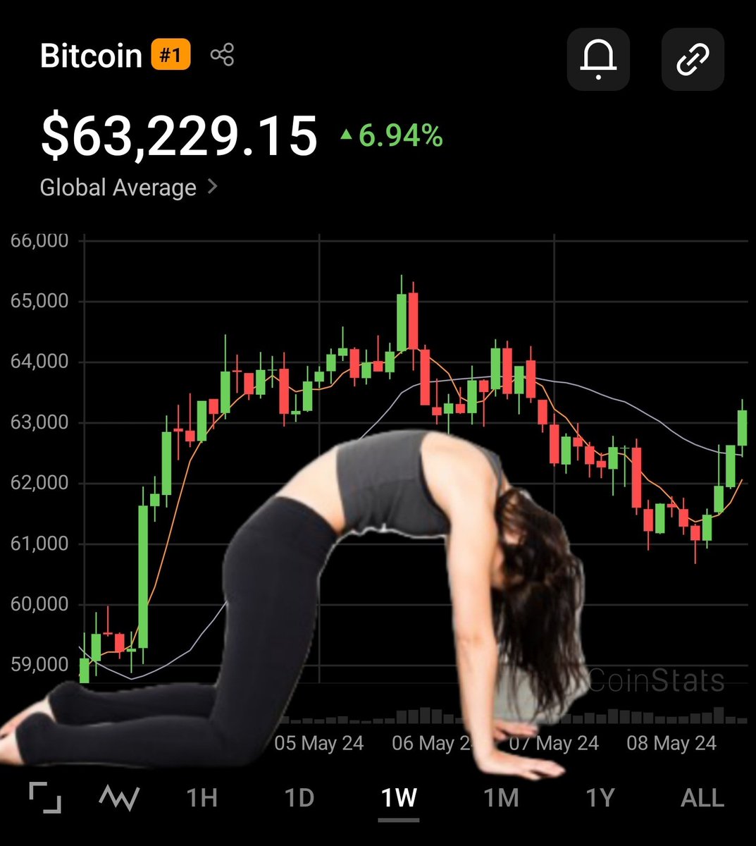 I'm naming this #Bitcoin chart pattern the 'No baby, not like that..'