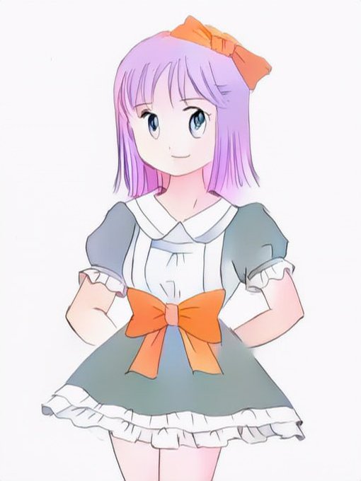 「purple hair ribbon」 illustration images(Latest)｜5pages