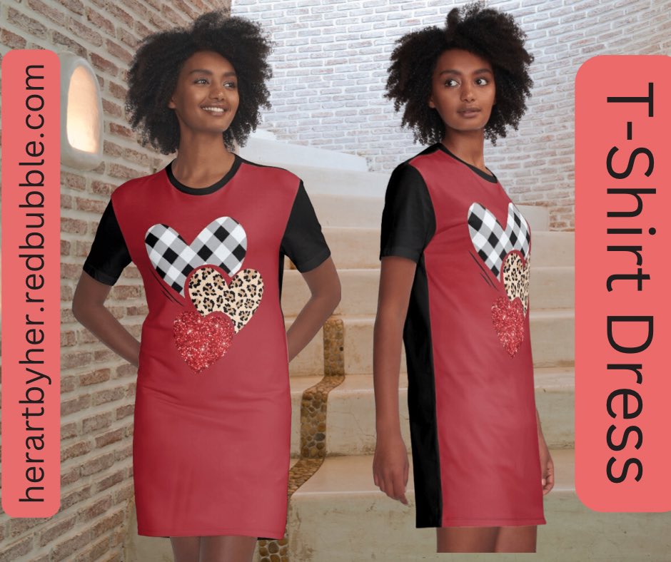 ❤️Patterns of Love❤️ #tshirt style #dress 

👉 redbubble.com/i/dress/Patter…
#fashionstyle #fashion #DressGoals #dresstoimpress #womenswear  #lovehearts #red #redbubbleshop #redbubble #stylesquad #shoppingonline #findyourthing #sassy #chic #ConfidentlyFeminine
