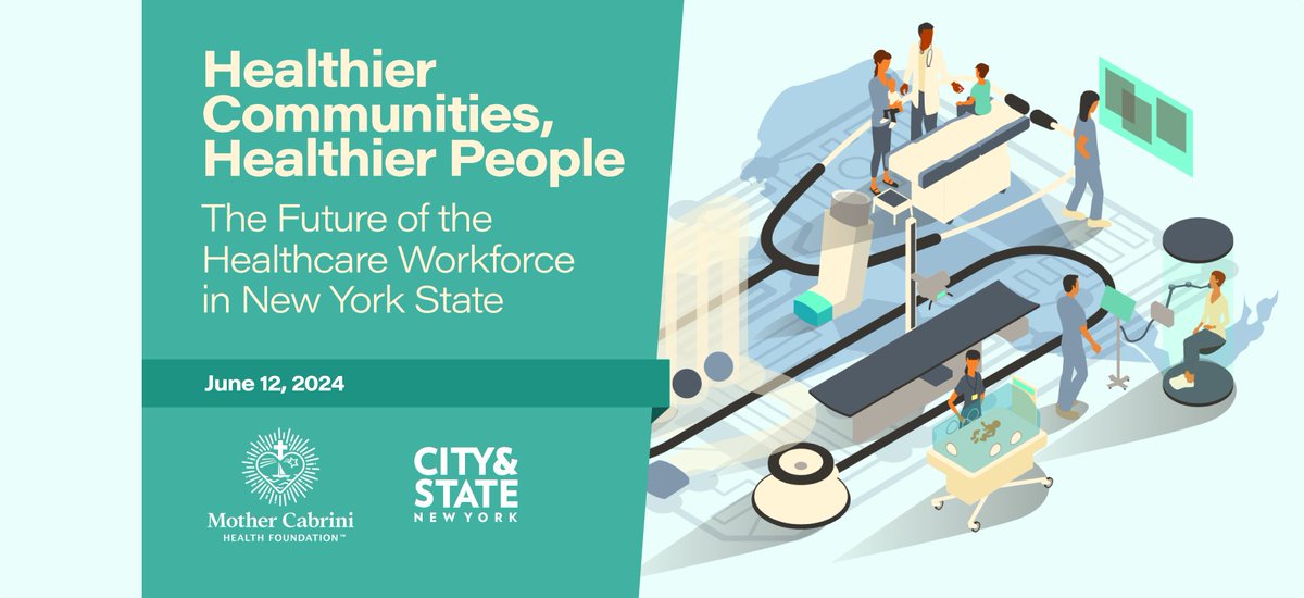 City & State and @cabrinihealthNY’s Healthier Communities, Healthier People event will seek to improve access to care, quality of care, & the implementation of innovative & effective healthcare workforce initiatives! RSVP: bit.ly/44aRUKC