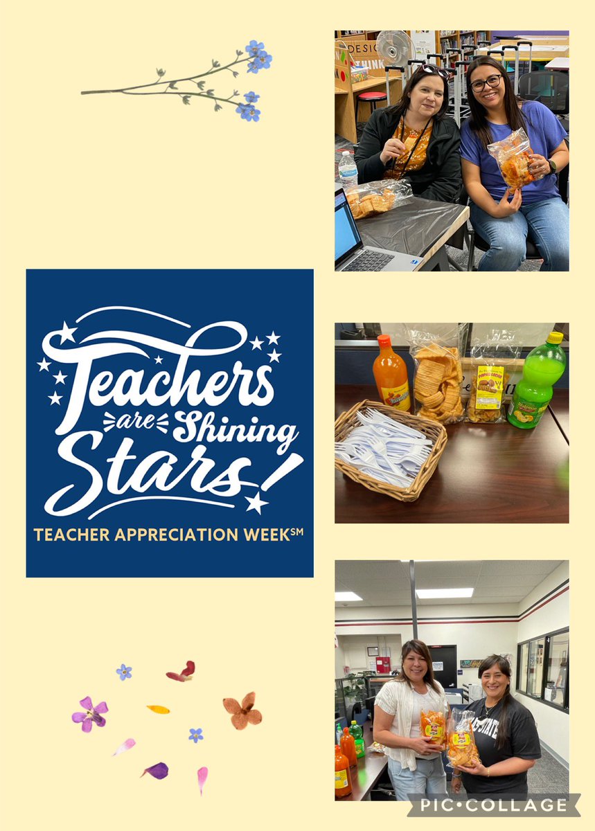 Nothin like a lil snack to get our <a href="/ctwpanthers/">Carroll T Welch</a> teachers through the day #TeacherAppreciationWeek2024 <a href="/DGarcia_CTW/">Daisy Garcia</a> <a href="/gabrielle_clint/">Gabrielle Guerrero</a>