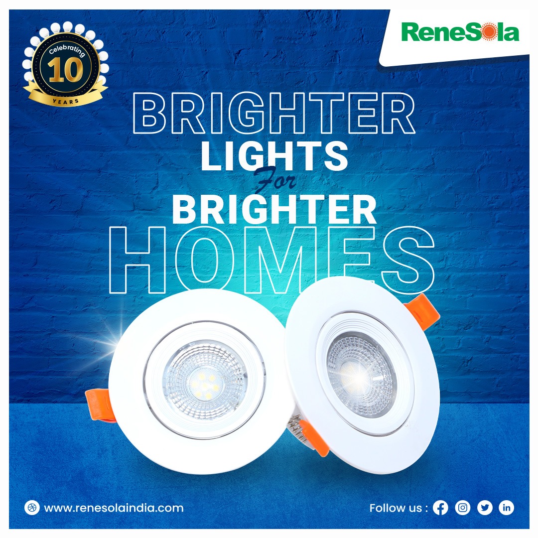 Brighter Lights For Brighter Homes!!

#ReneSola #light #brighterlight #BrighterFuture #brightening #ledlights