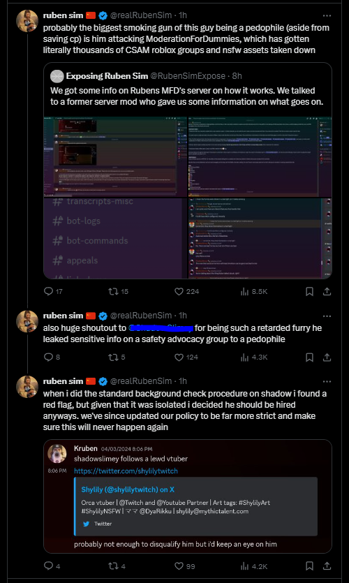 Exposing Ruben Sim tweet media