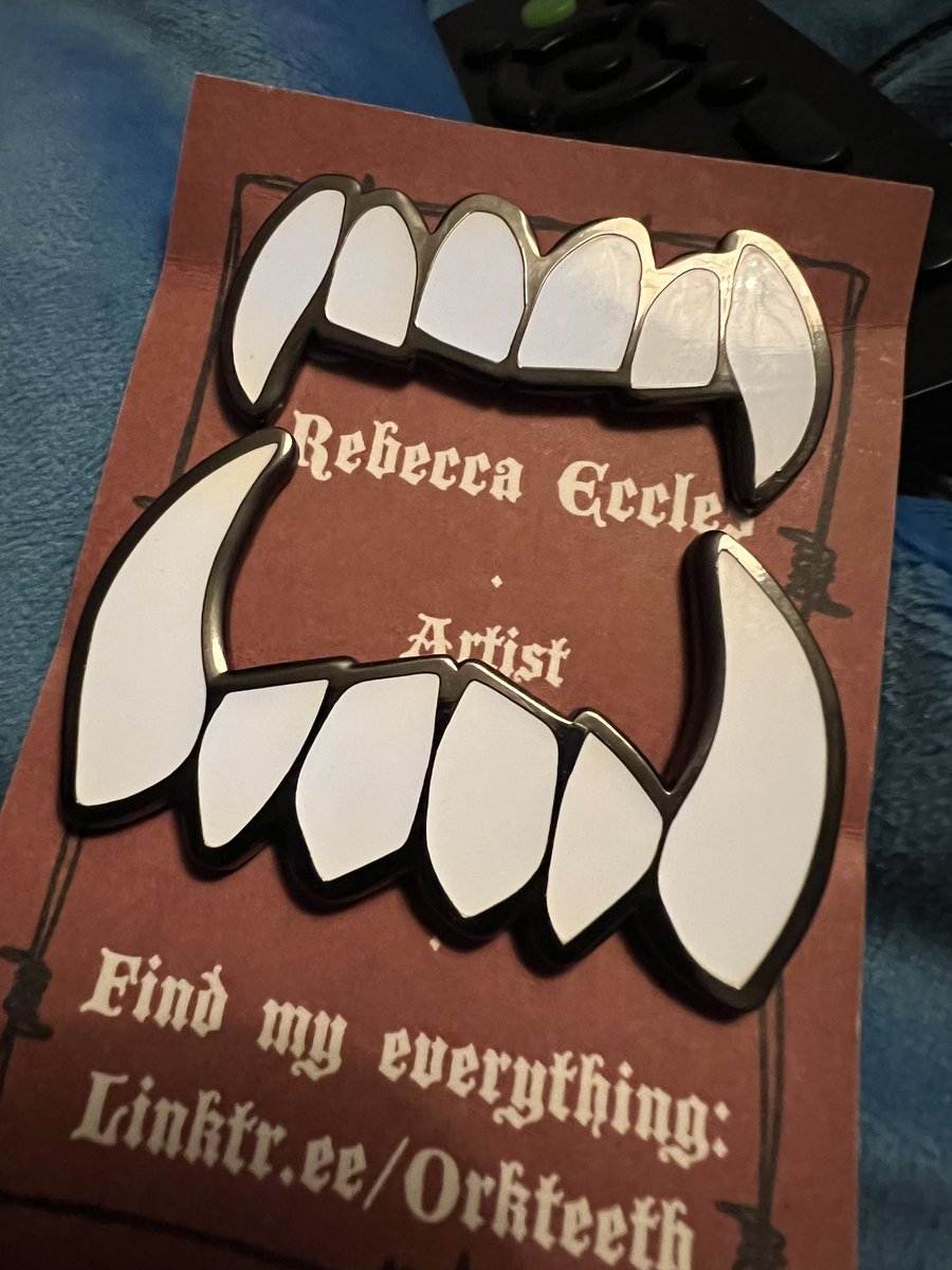 orkteeth's tweet photo. Confuzzled 2024 is gonna get 110% more teeth. 
Just got these badboys in time for this year 

Huge.
Glow in the dark.
Bastards. https://t.co/1jYXoOqRHg