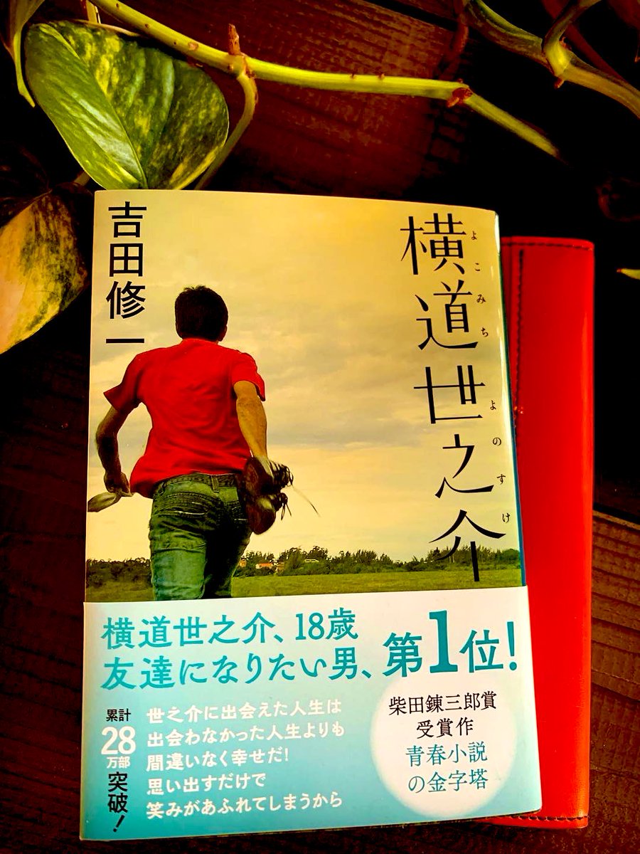 #今読んでる本 
#横道世之介 
#吉田修一 

昨日まで女の嫌な部分をずっと読んでいたので、少し気分が晴れそうな本を選択