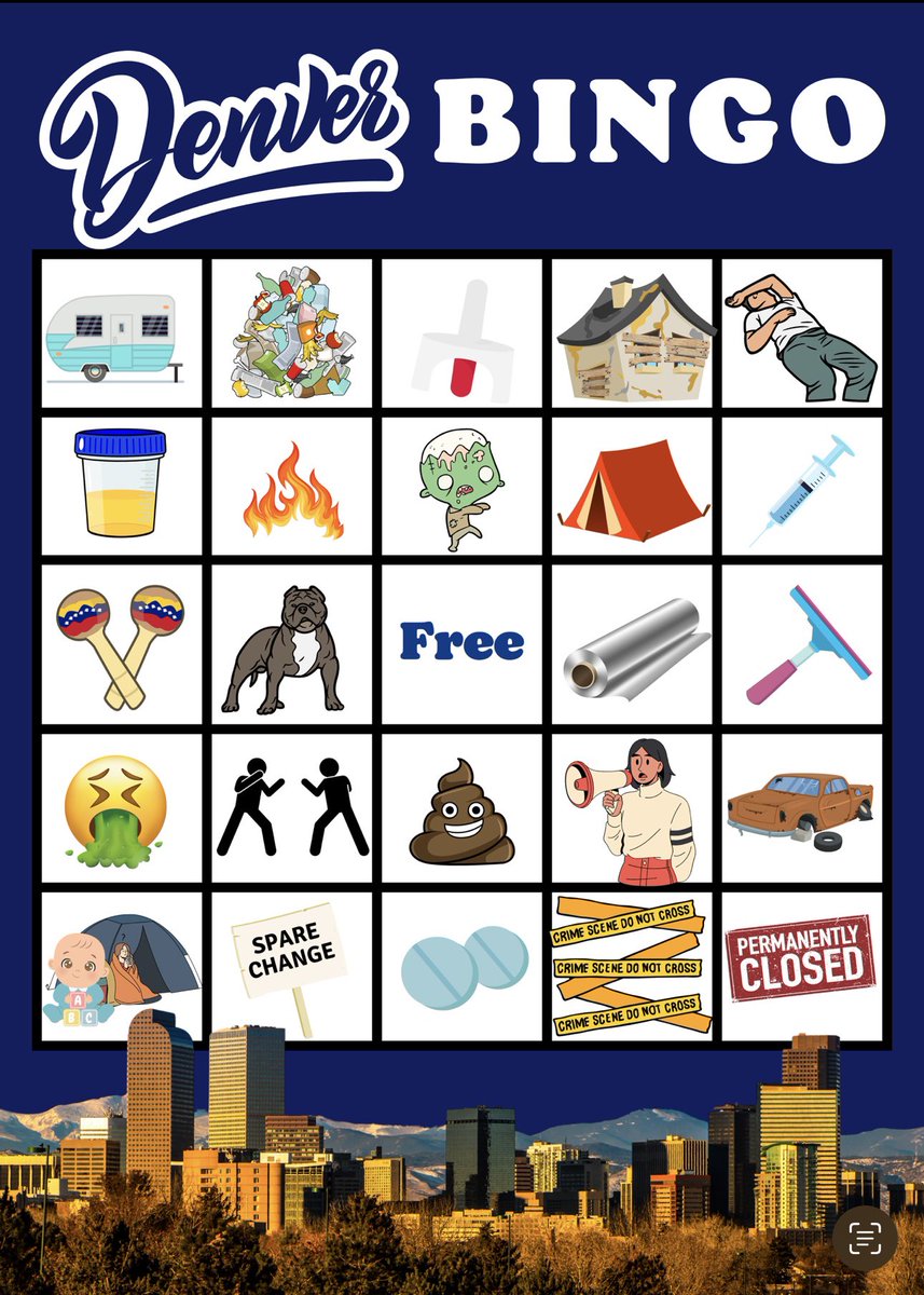 To kick off our revitalization, we have put together a family friendly game of #Denver Bingo. Get out this weekend and see how you do! Don’t forget to post pictures and hashtag #DenverBingo