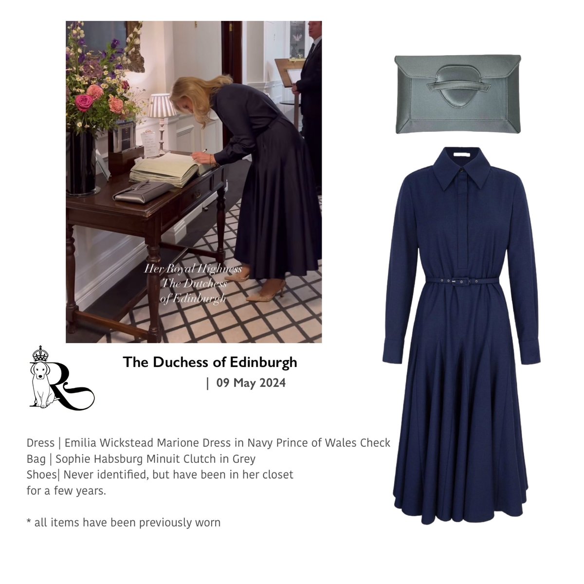 Thank you Marianna

Here are the details for The Duchess of Edinburgh’s outfit

#TheDuchessofEdinburgh #SuperSophie