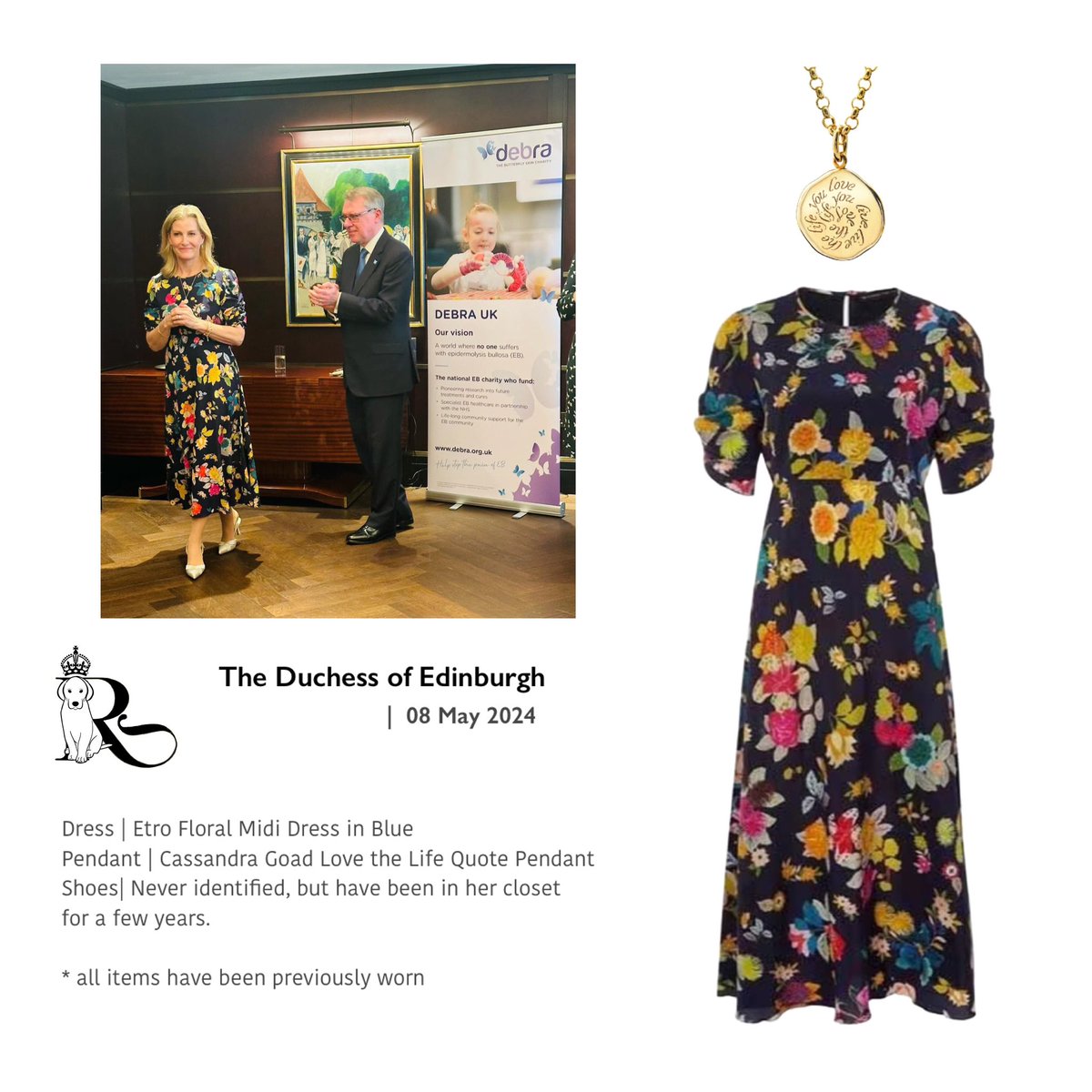 Yesterday, The Duchess of Edinburgh, as Patron of DEBRA UK, attended a Reception at the Beaumont in London.
#TheDuchessofEdinburgh #SuperSophie