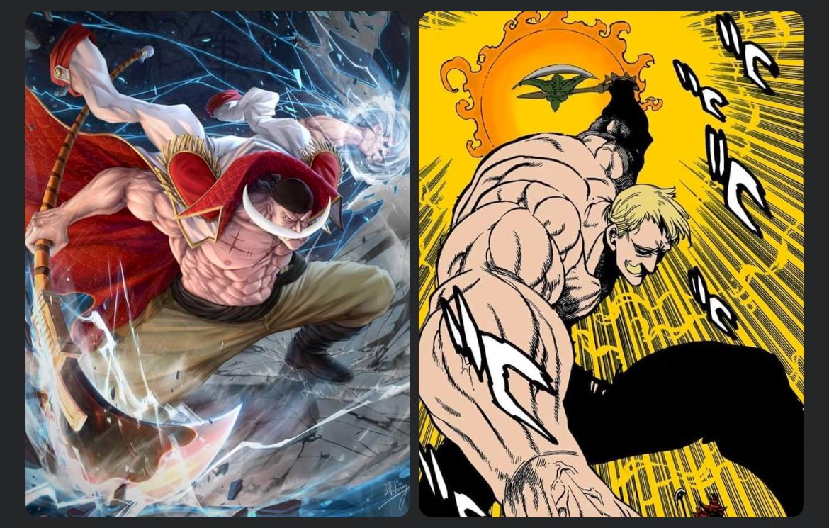 #WhiteBeard⛴️ VS #Escanor☀️

(One Piece VS Seven Deadly Sins)

-Time is 5pm

Who wins, and why⁉️

#whowouldwin #deathbattle #SHPOLL24