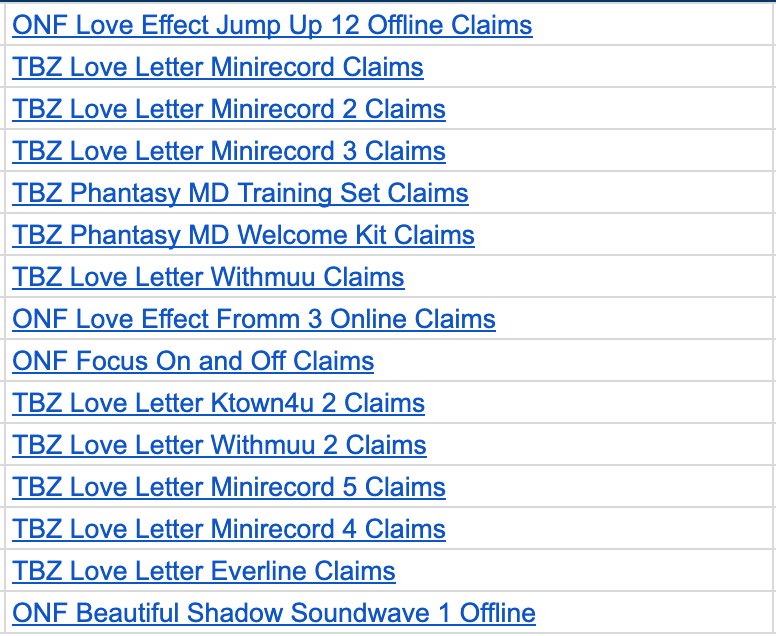 lightsongos's tweet photo. #lightsonupdates requested to forward batch 45 these are the GOs in this batch! our kaddy usually takes a couple of days to get us a quote and we'll send out ems once we have it calculated! https://t.co/kf1LQ9PluA