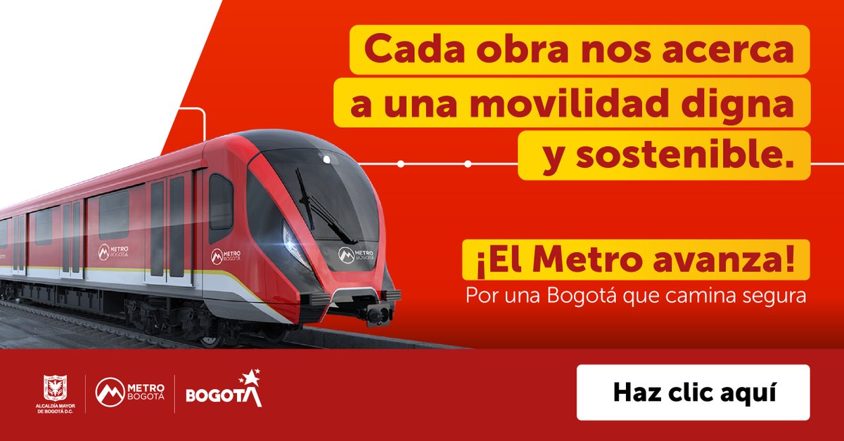 ¡#ElMetroAvanza! 🚆 Desde el sábado 25 de mayo, la estación de @TransMilenio Marly dejará de operar, debido a las obras de la Primera Línea del @MetroBogota #PLMB 🚝. 📲 Planifica tu ruta en 👇metrodebogota.gov.co/noticias/metro…