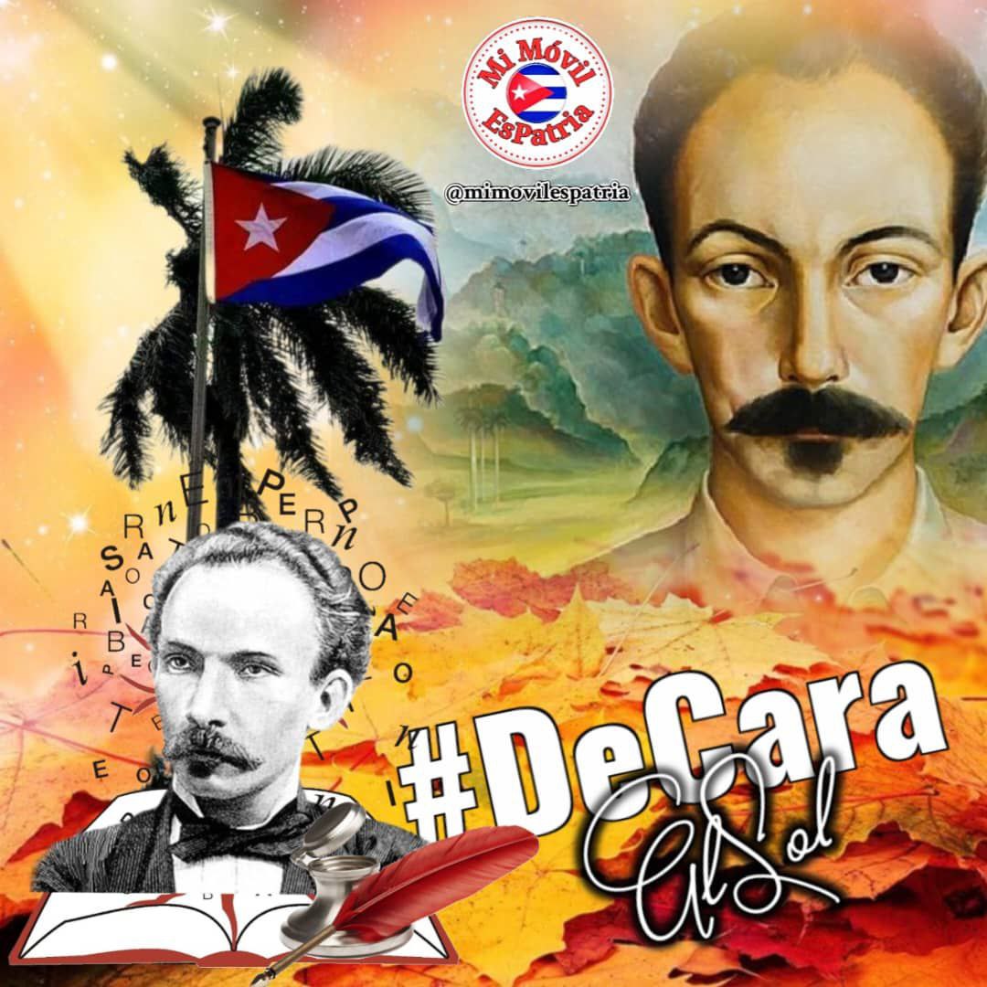 @mimovilespatria 🗣️✊En el 129 aniversario de su caída en combate #Cuba rinde homenaje al más universal de todos los 🇨🇺.👇👇 #DeCaraAlSol #MiMóvilEsPatria