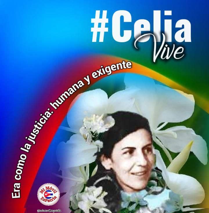 #CeliaVive. 104 aniversario del natalicio, en Media Luna, #ProvinciaGranma, de la flor más autóctona de nuestra Revolución. @AsambleaCuba @FMC_Cuba @PresidenciaCuba @GobiernoCuba @GobiernoGranma @YudelkisOrtizB @CapoNapoles