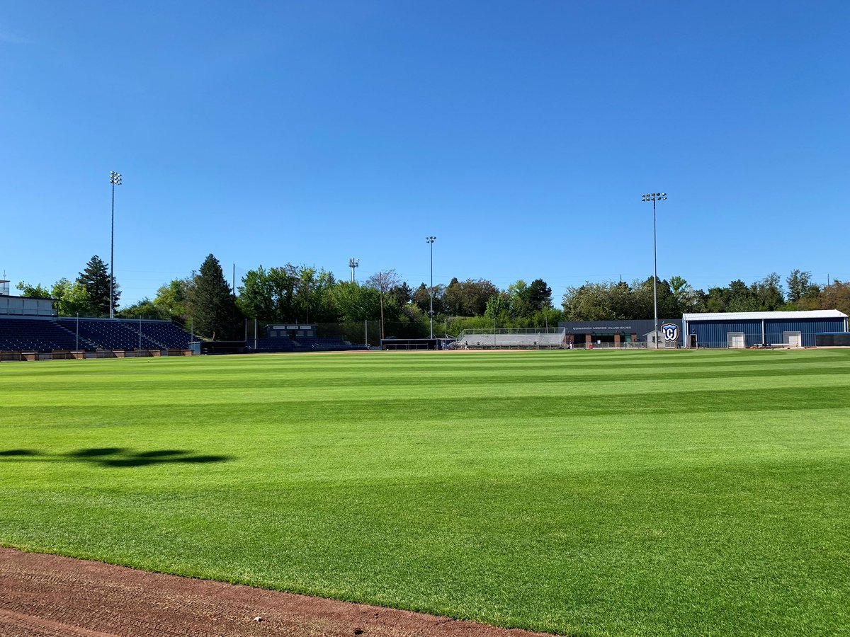 𝑻𝒉𝒆 𝒔𝒕𝒂𝒈𝒆 𝒊𝒔 𝒔𝒆𝒕! 🏔️ This weekend Borleske Stadium will host the 2024 NWC Tournament! Willamette, Pacific, Whitworth, & your Blues will go to battle with a spot in the NCAA tourney on the line! Play begins tomorrow at 12 PM with the Blues vs. Pacific! #GoWhitman