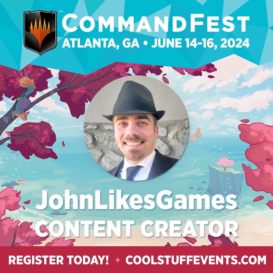 I am proud to announce that I will be a special guest at #CommandFestAtlanta coming up in June! Check out coolstuffevents.com for tickets and information!