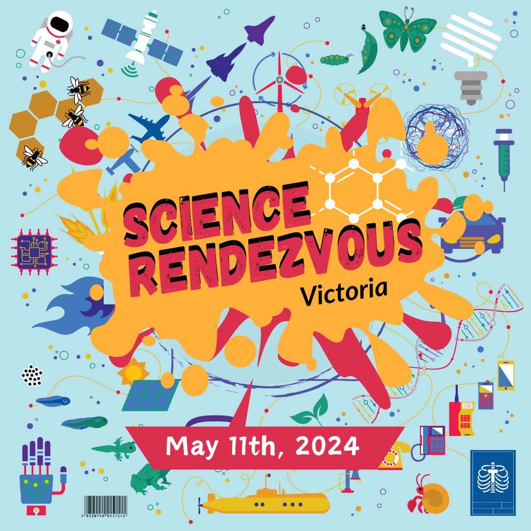 Experience a free day of exploration and creativity related to Science, Technology, Engineering and Math! Open to science enthusiasts of all ages. Saturday, May 11, 2024 10am - 3pm Alex & Jo Campbell Centre for Health and Wellness, Camosun Interurban. @sci_rendezvous @uvic