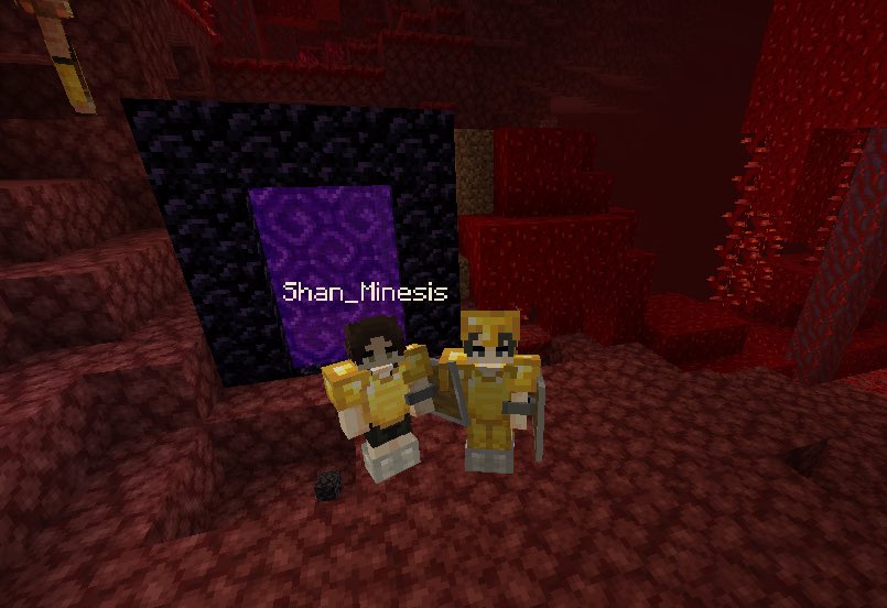 the suna twins conquer the nether (dripless AND dripful🙏)